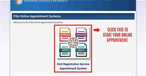 psa online application appointment.